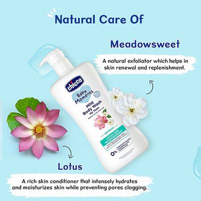 Chicco Baby Moments Mild Bodywash Refresh 500 ml - Baby Body Wash