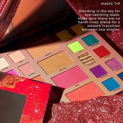 Colorbar Spellbound Eyeshadow & Blush Palette 24 Shades 36 gm - Eye Shadow Palettes