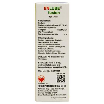 ENLUBE FUSION Eye Drops 10ml - Dry Eye-Olt