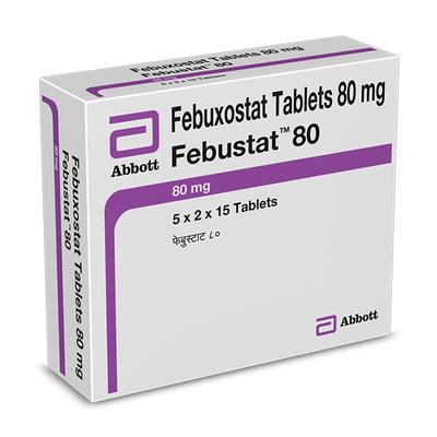 Febustat 80Mg Tablet 15's - Gout