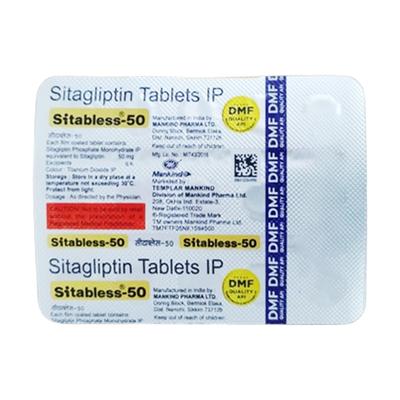 SITABLESS 50 Tablet 15's - Diabetes-Ant