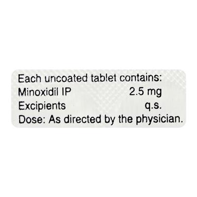 LONITAB 2.5 Tablet 10's - Hair Loss-Oth