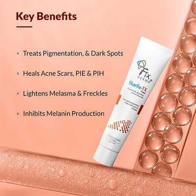 Fixderma Tranexamic Acid + 2% Kojic Acid + 1% Arbutin SKARFIX -TX Face Cream for Pigmentation 30 gm - Face Creams