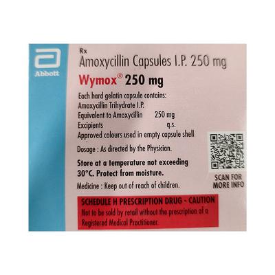 Wymox 250mg Capsule 15'S - Bacterial Infections-Pen