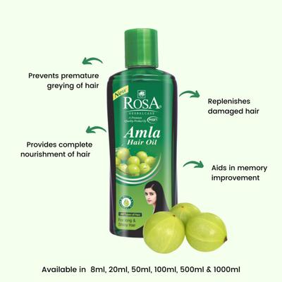 Rosa Amla Hair Oil 500 ml - Hair Oils
