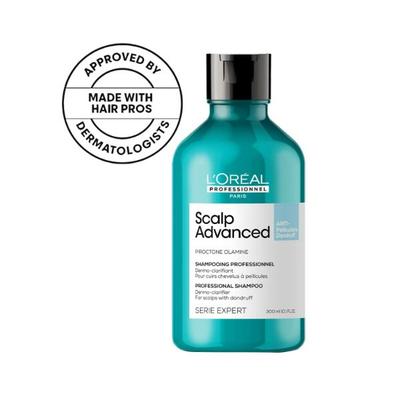 L'Oreal Professionnel Scalp Advanced Anti-Dandruff Dermo-Clarifier Shampoo 300 ml - Shampoos