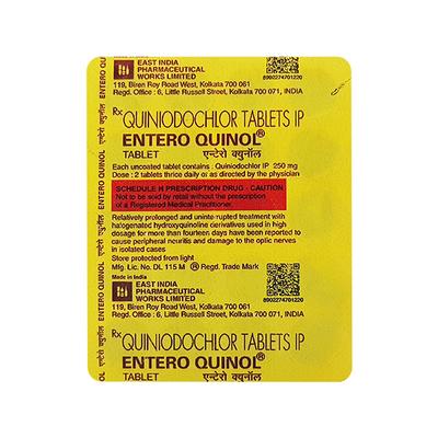 Enteroquinol Tablet 20'S - Amoebiasis-Ant