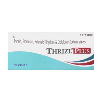 Thrize Plus Tablet 10'S - Pain relief-Nsa