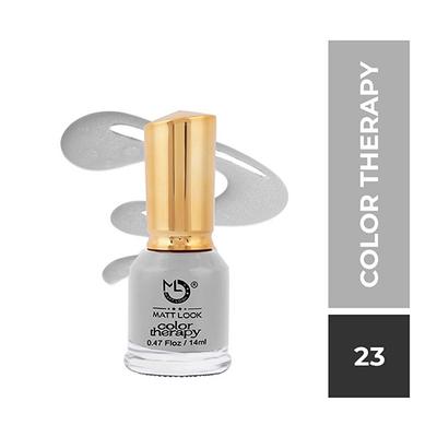 Matt Look Nails Makeup Colour Therapy Nail Polish, Shade No - 23 14 ml - Nail Polish