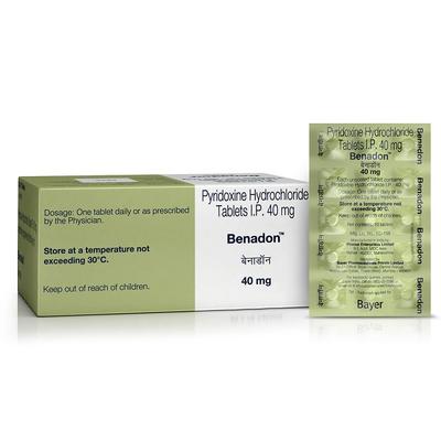 Benadon 40mg Tablet 10's - Supplements-Vam