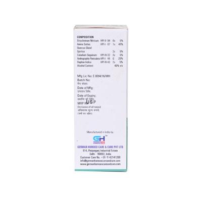 German's Toxic Care and Cure Drops 30 ml - Homeopathic Drops