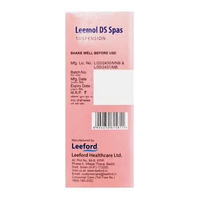 LEEMOL DS SPAS Suspension 60ml - Pain relief-Nsa