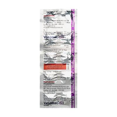 VONOMAC 20 Tablet 10's - General-P