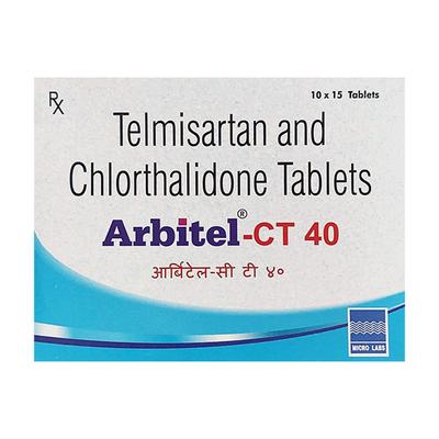 ARBITEL CT 40 Tablet 15's - Hypertension-Ang
