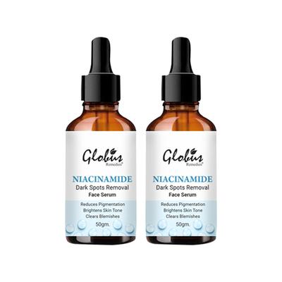 Globus Remedies Niacinamide Anti-Pigmentation Face Serum, Clarifying Serum, 50ml each 2's - Face Serum