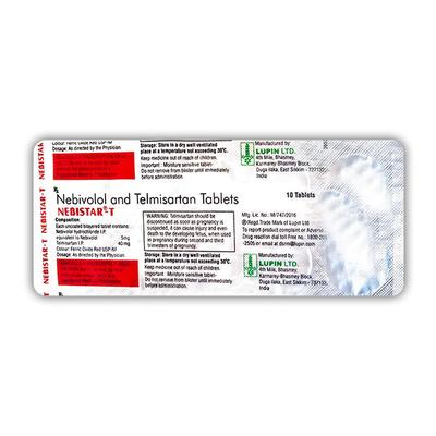 NEBISTAR T Tablet 10's - Hypertension-Ang