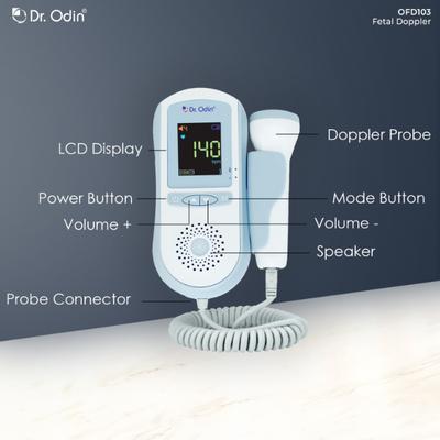 Dr. Odin Fetal Doppler (OFD103) 1's - Health Monitoring Devices