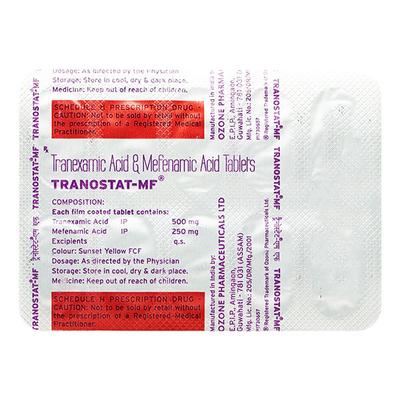 TRANOSTAT MF Tablet 10's - Bleeding Disorders-Hae