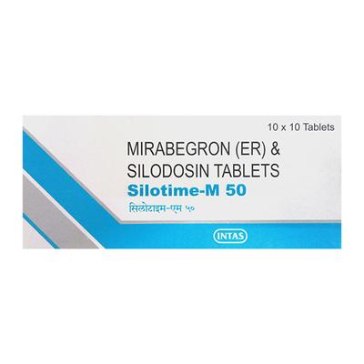 SILOTIME M 50 Tablet 10's - Bladder And Prostate Disorders-Dru