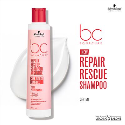 Schwarzkopf Professional Bonacure Repair Rescue Shampoo with Arginine and Vegan Keratin 250 ml - Shampoos