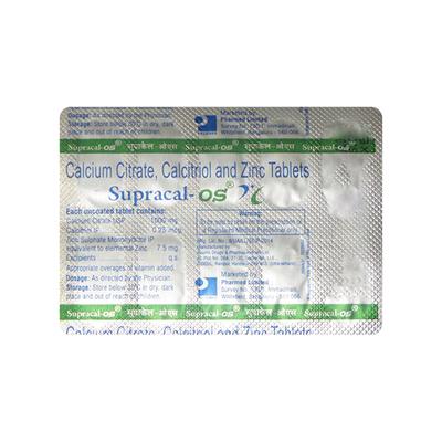 Supracal OS Tablet 10'S - Osteoporosis-Age
