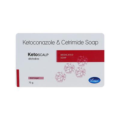 KETOSCALP Soap 75gm - Skin Infections-Taa