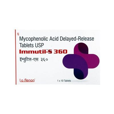 Immutil S 360mg Tablet 10'S - Auto Immune Disease-Imm
