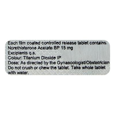 Nortas CR 15 Tablet 5'S - Hormonal Therapy-Oes