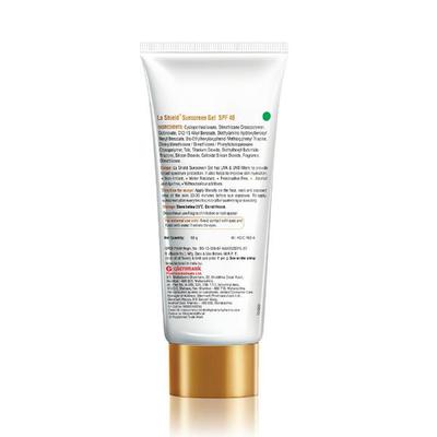 La Shield SPF 40 & PA+++ Anti Acne Sunscreen Gel 50gm - Face Sunscreen