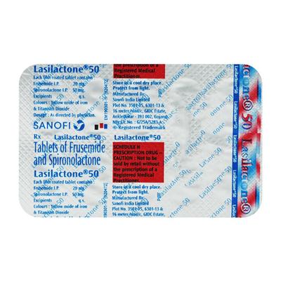 Lasilactone 50mg Tablet 10'S - Hypertension-Diu