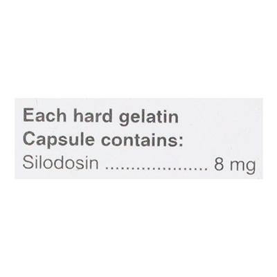 Silofast 8mg Capsule 15'S - Bladder And Prostate Disorders-Dru