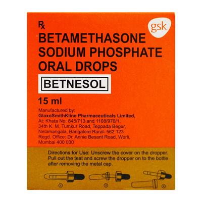 Betnesol Oral Drops 15ml - Asthma/COPD-Ast