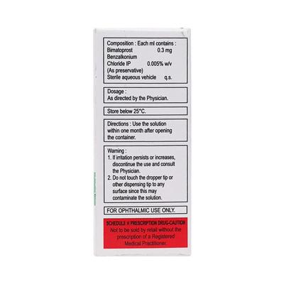 Bimat Eye Drops 3ml - Glaucoma-Ant