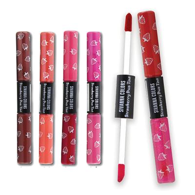 Sivanna Colors 2 in 1 Matte & Shining Lip Gloss - DK035 04 20 gm - Lip Glosses