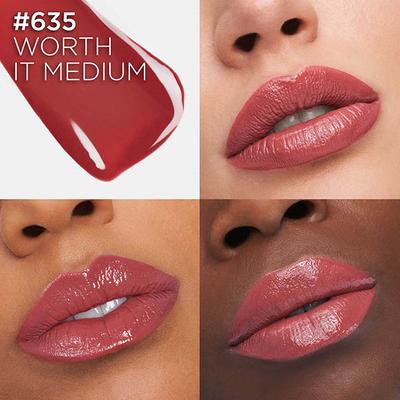 Loreal Paris Infallible Laque Resistance Lacquer-Like Shine, 16H Longwear, 635 Worth It Medium 4 ml - Liquid Lipsticks