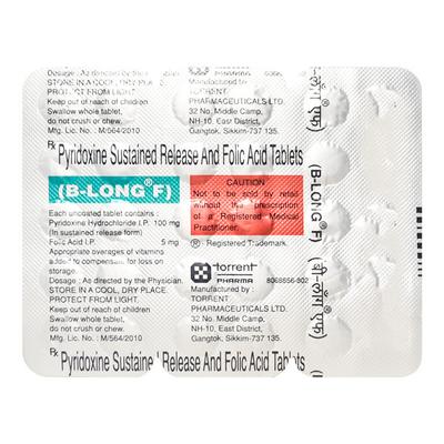 B Long F Tablet 30'S - Supplements-Vbc