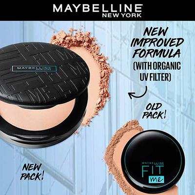 Maybelline New York Fit Me Shade 330 Toffee, Compact Powder - Powder that Protects Skin from Sun, Absorbs Oil, Sweat and helps you to stay fresh for upto 12Hrs 8 gm - Compact Powder