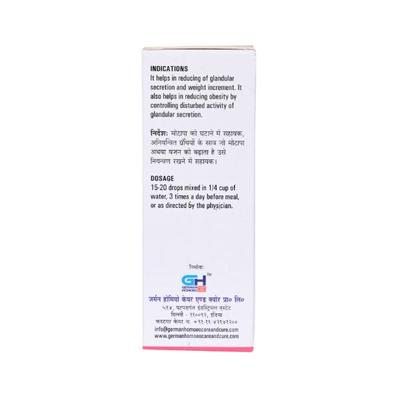 German's Trim Care and Cure Drops 30 ml - Homeopathic Drops