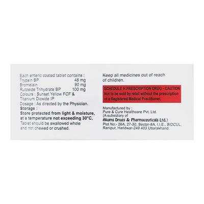 Rotozyme Tablet 10'S - Pain relief-Ant