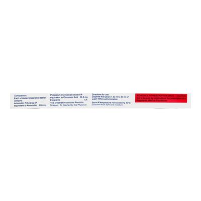 MOX CV Distab 228.5mg Tablet 10'S - Bacterial Infections-Pen