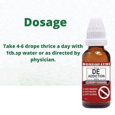 Zenius De Addiction Drops 30 ml - Nicotine Gums/Lozenges