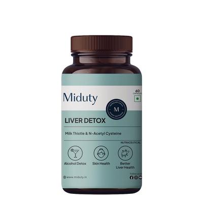 Miduty Liver Detox Capsule 60's - Vital Health