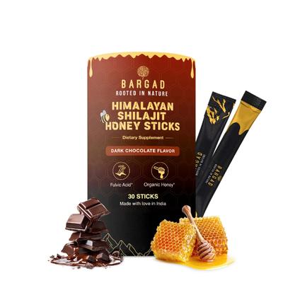 Bargad Himalayan Shilajit Honey Sticks - Cinnamon Flavour 30's - Speciality Medicines