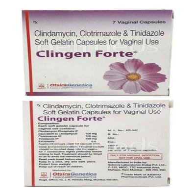 CLINGEN FORTE Vaginal Capsules 7's - Vaginal Conditions-Pre