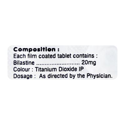 BILACALM Tablet 10's - Allergies-Ant