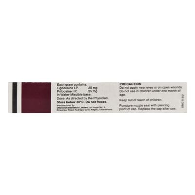 Prilox Cream 5gm - Anaesthesia - Local-Ana