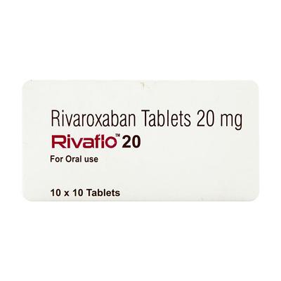 RIVAFLO 20 Tablet 10's - Blood Clot-Ant