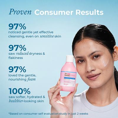 The Pink Foundry Gentle Hydrating Creamy Face Wash 125 ml - Face Wash & Cleansers