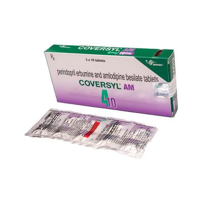 Coversyl AM 4/10mg Tablet 10'S - Hypertension-ACE