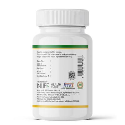 INLIFE Silymarin + Turmeric + Piperine Vegetarian Capsules 60's - Vital Health